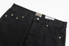Retro Spliced Denim Trousers for Trendy Couples ATHLEXES