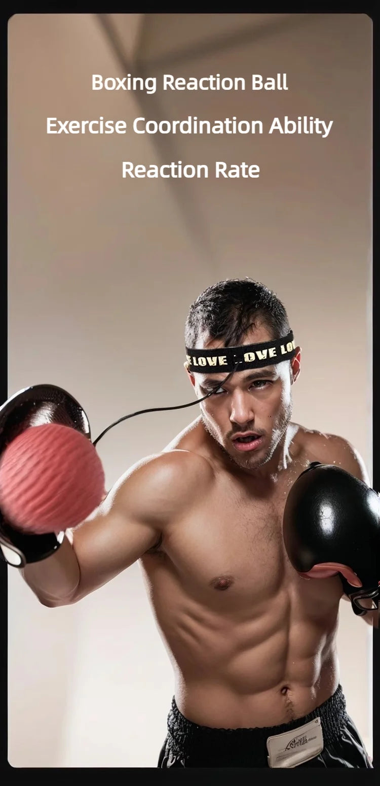 MMA Speed Reaction Ball for Home Training Fitness ATHLEXES