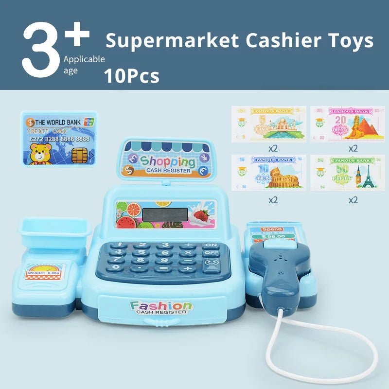Supermarket Cashier Electronic Game Toy Set ATHLEXES
