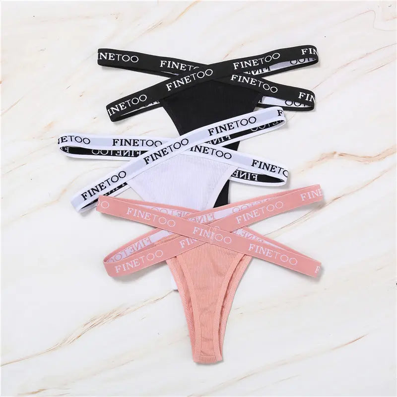 Cotton G-String Sexy Cross Strap Panties M-XL Fashion Thongs ATHLEXES