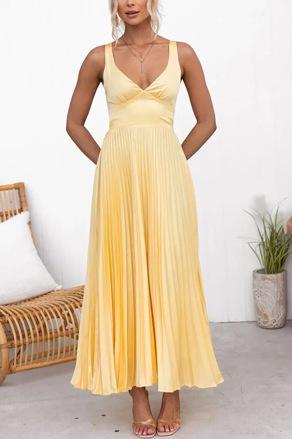Elegant Ankle-Length Women's Vacation Dress ATHLEXES