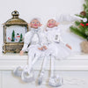 Elf Couple Plush Dolls: Festive Tree Ornaments ATHLEXES