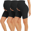 Maternity SlimFit Shark Skin Yoga Shorts ATHLEXES