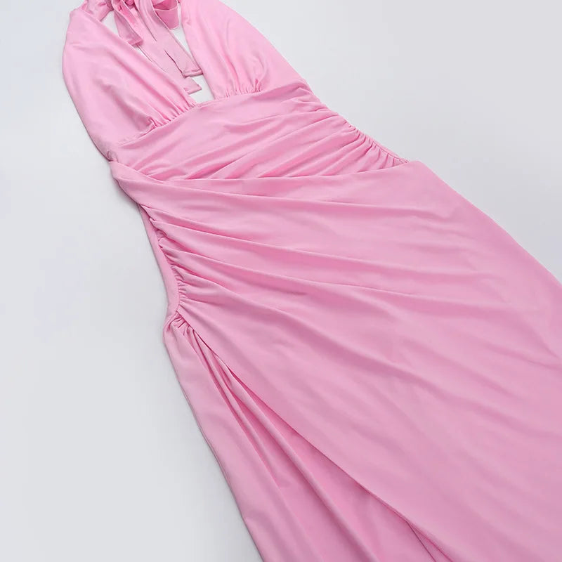 Torova Elegant Backless Maxi Dress for Women ATHLEXES