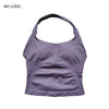 Impact Halter Backless Gym Top for Women ATHLEXES