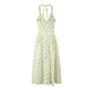 Chic White Backless Halter Dress for Summer Events ATHLEXES
