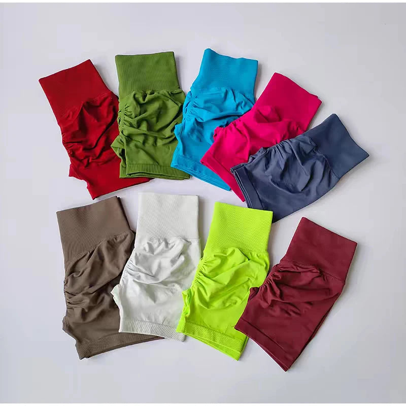 SleekFit Seamless Yoga Shorts for Active Women ATHLEXES