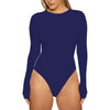 AllureFit Long Sleeve Bodycon Briefs Cut Bodysuit Tops ATHLEXES