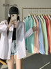 Beiyingni 2024 Spring Autumn Women's Oversized Blouse with Pockets ATHLEXES