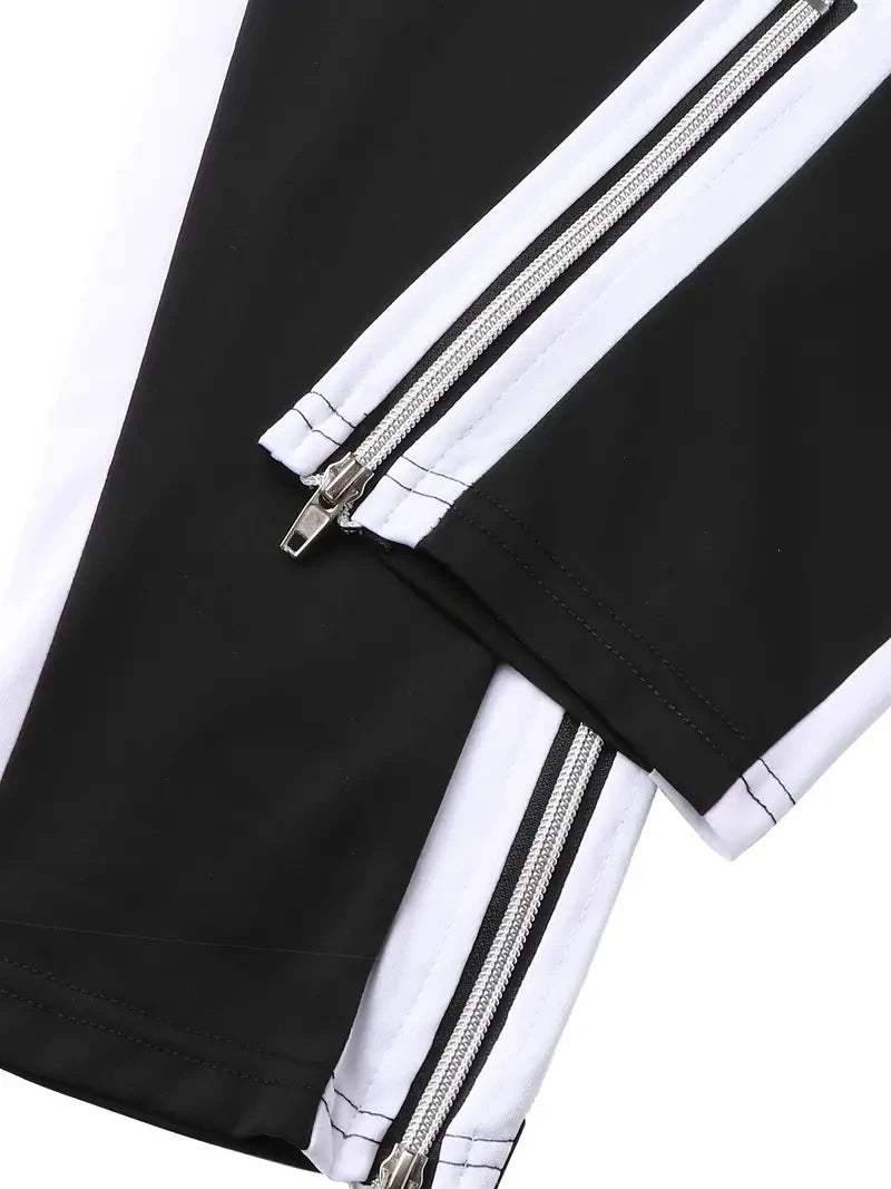 Stylish Color Block Jogging Pants for Men ATHLEXES