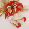 Elf Couple Plush Dolls: Festive Tree Ornaments ATHLEXES