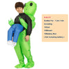 ET-Aliens Inflatable Monster Costume for All Ages ATHLEXES