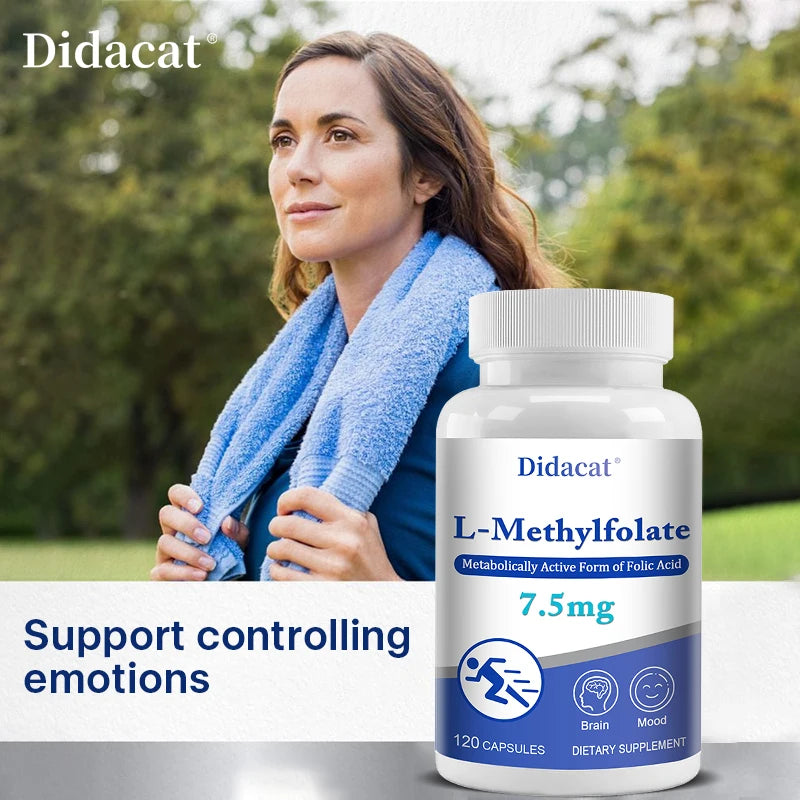 ElevateMind L-Methylfolate Cognitive Booster Capsules ATHLEXES