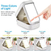 LuxeGlow Portable LED Makeup Mirror Case ATHLEXES