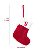 Festive Knitted Christmas Letter Stockings 2024 ATHLEXES