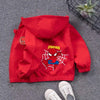 Spider-Man Boys Hooded Jacket for Kids ATHLEXES