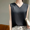 SilkBlend V-Neck Summer Blouse for Women ATHLEXES