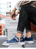 UrbanStride Breathable Canvas Sneakers for Men ATHLEXES