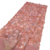 Elegant 3D Floral Lace Fabric for Weddings ATHLEXES