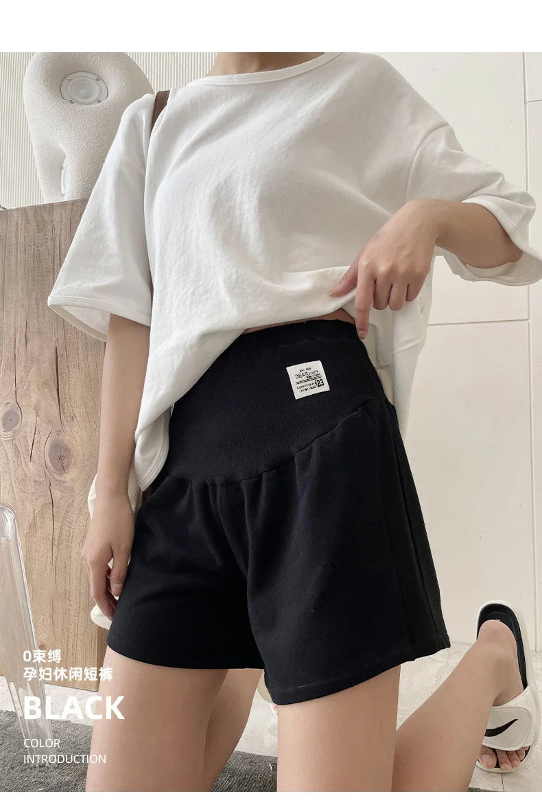 Summer Breeze Plus Size Maternity Capri Shorts ATHLEXES