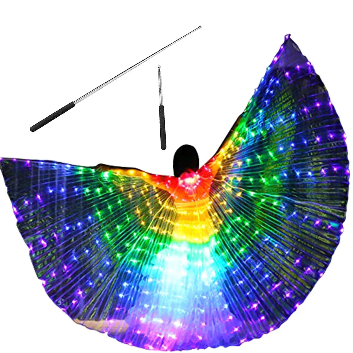 Radiant LED Isis Wings for Dance & Performance ATHLEXES
