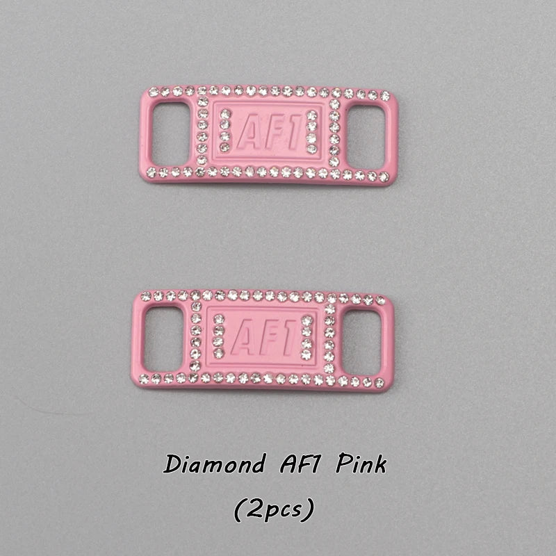 Diamond Luxury AF1 Shoelace Charms with Metal Buckle ATHLEXES