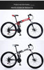 FJ Carbon Steel Shock Absorber Folding Mountain Bike ATHLEXES