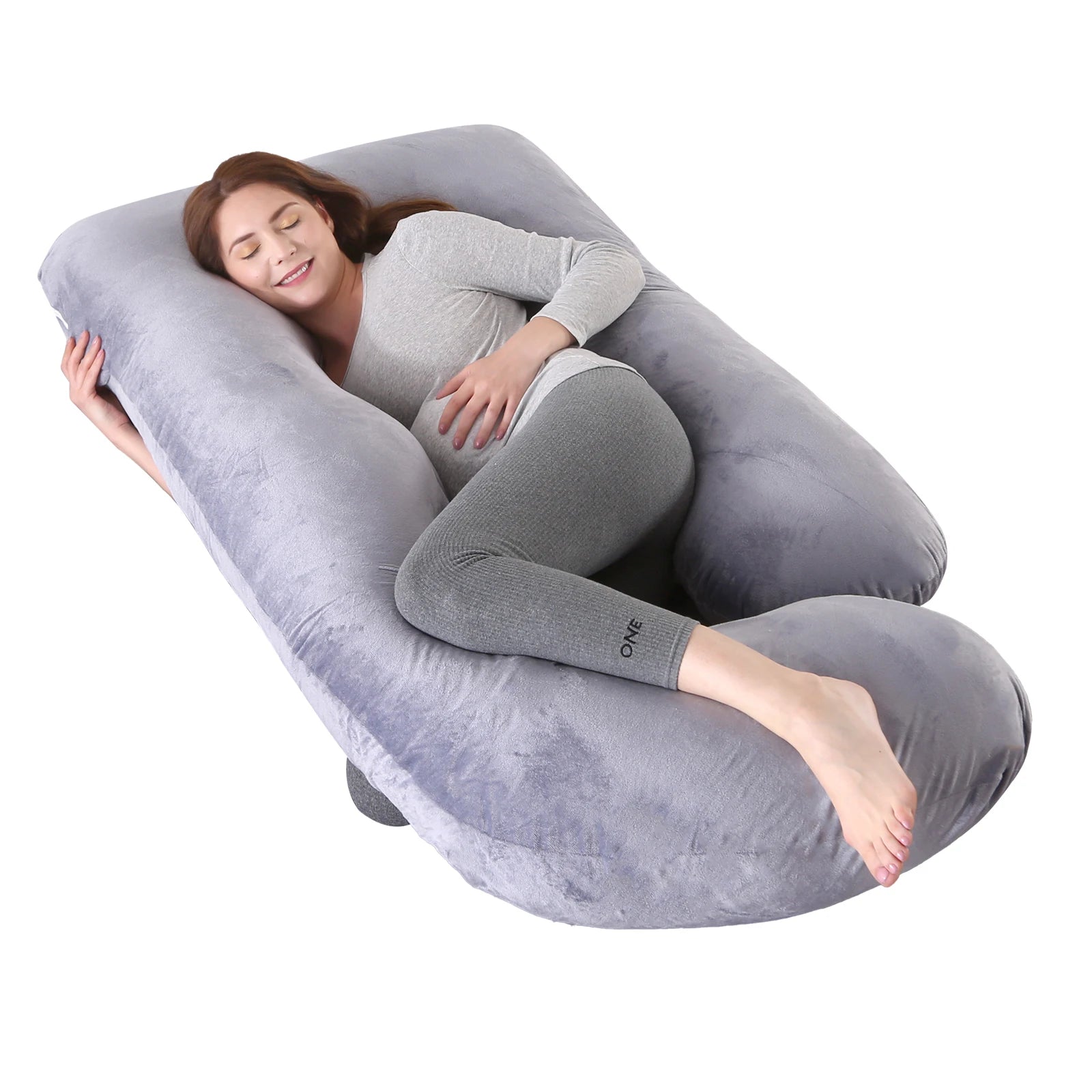 CloudNest G Shaped Maternity Support Pillow ATHLEXES