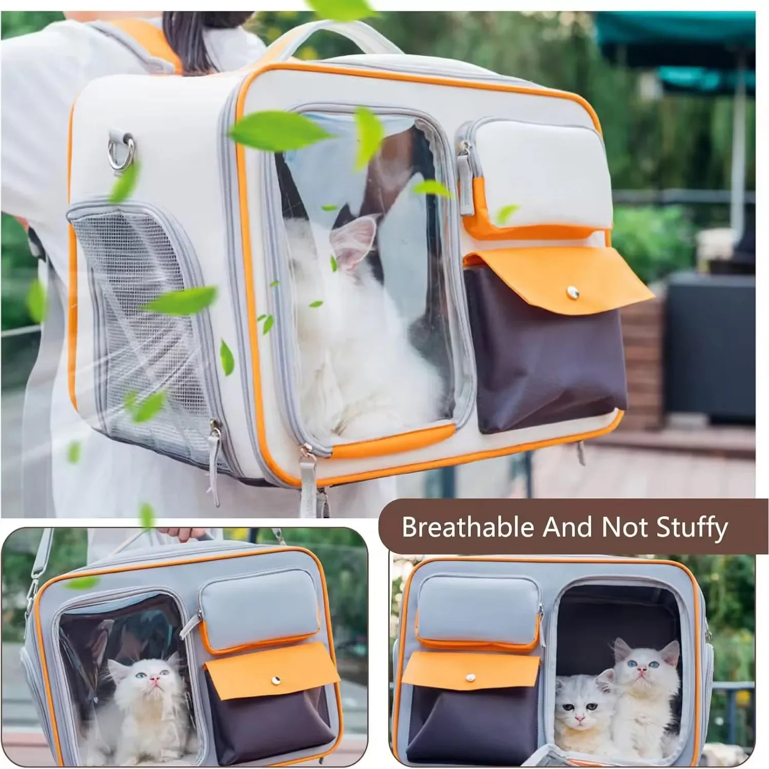 Foldable Double-Layer Cat Backpack ATHLEXES