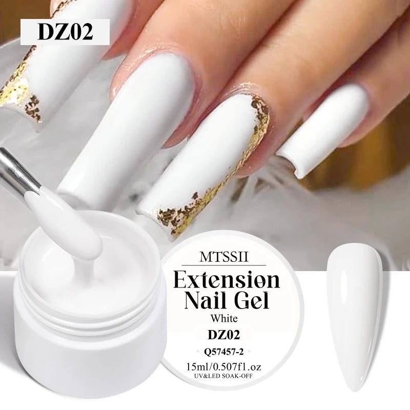 Mtssii 8ml Clear Nail Gel Art Extension & Carving Varnish ATHLEXES