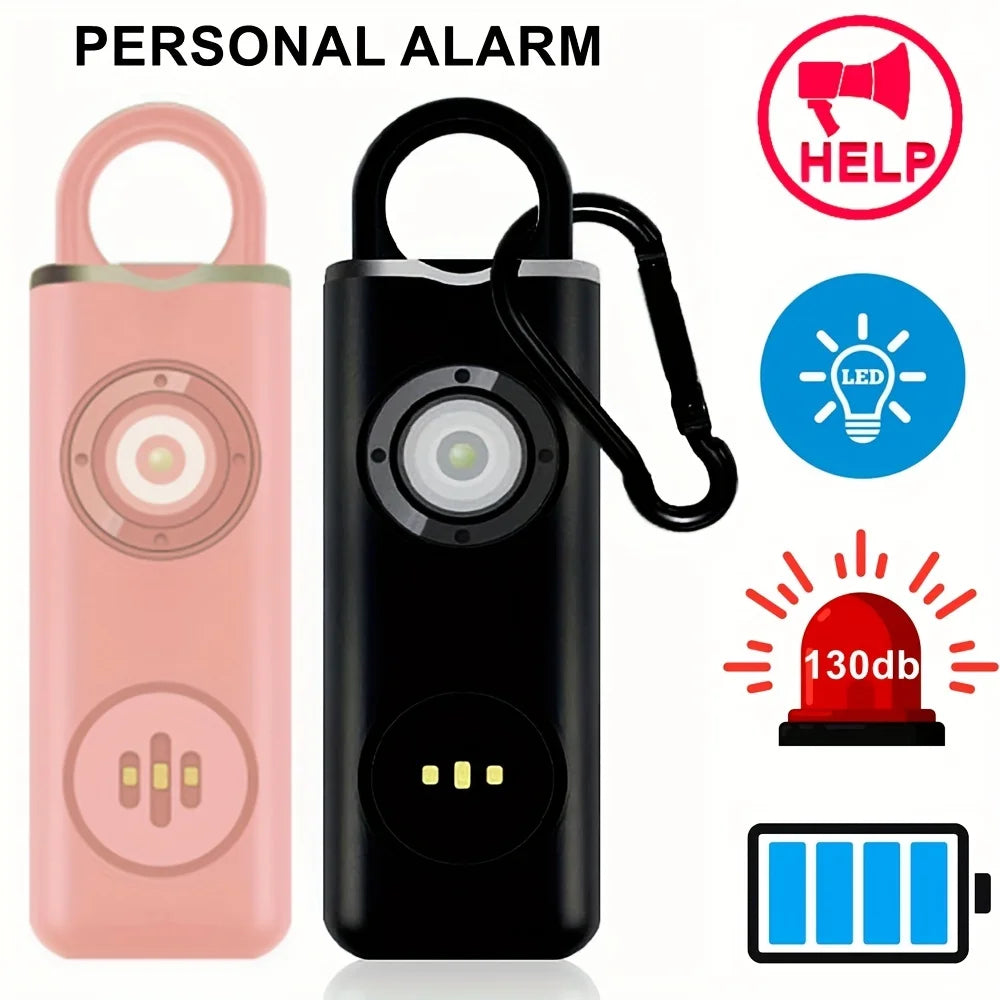 Ultimate 130dB Personal Self Defense Alarm Keychain for Women ATHLEXES