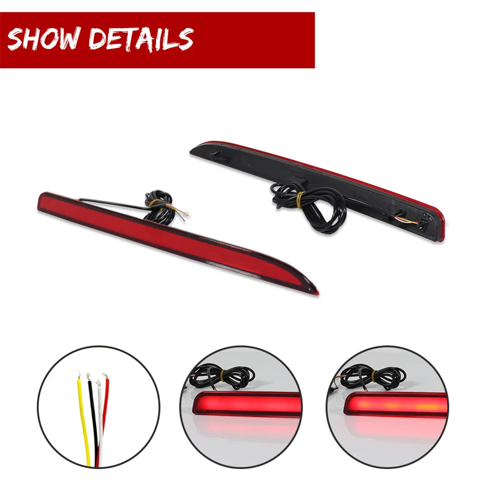 Red LED Sequential Tail Lights for Ford Explorer ATHLEXES
