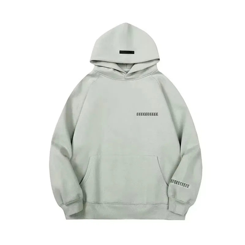 Urban Luxe Reflective Logo Hoodie for Men ATHLEXES