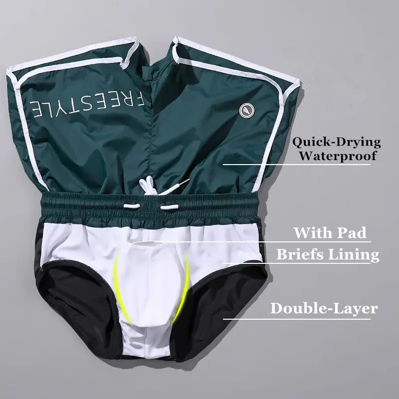 SurfPro Quick Dry Beach Shorts for Men ATHLEXES