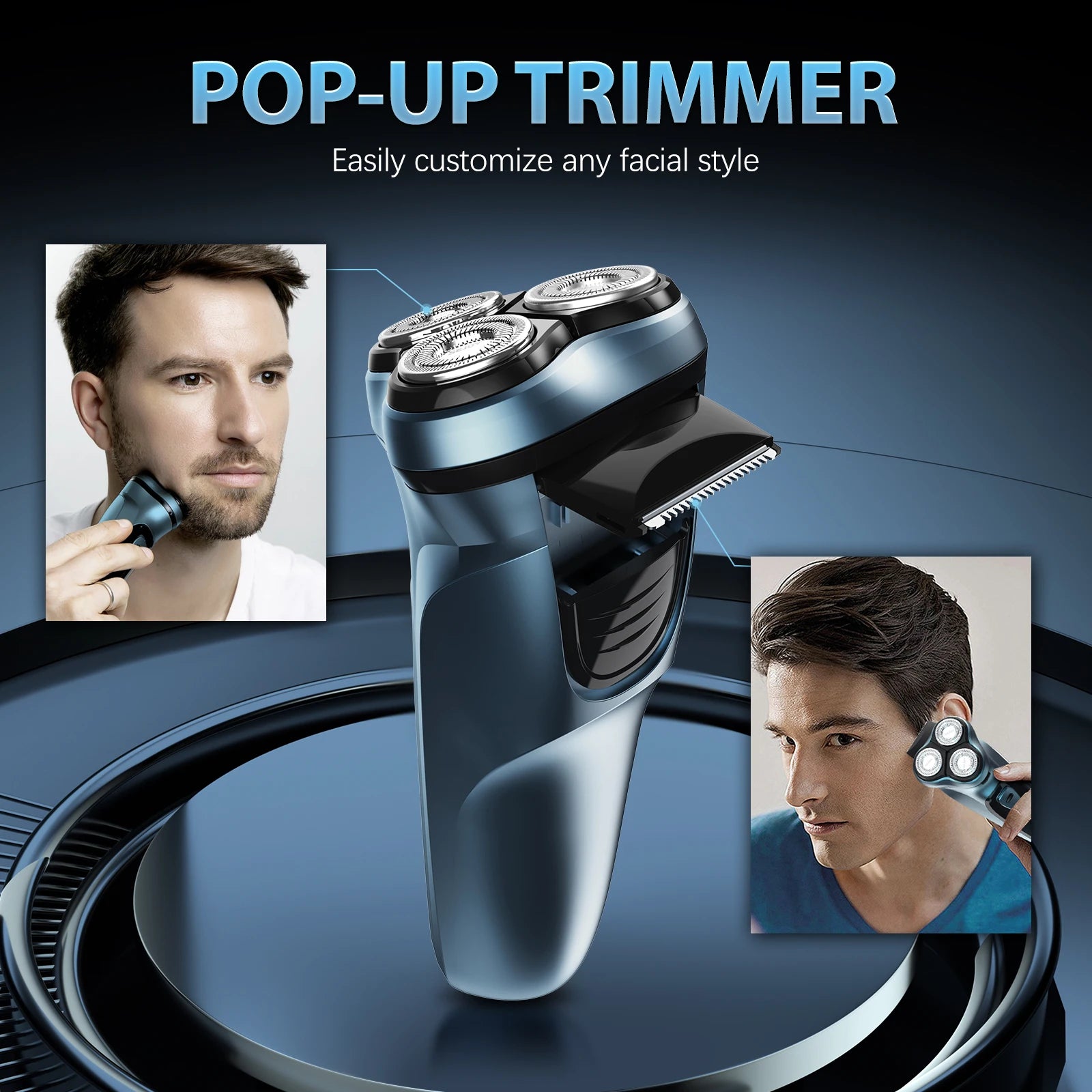 Sejoy 5W 2 in 1 Rotary Shaver & Trimmer Machine ATHLEXES