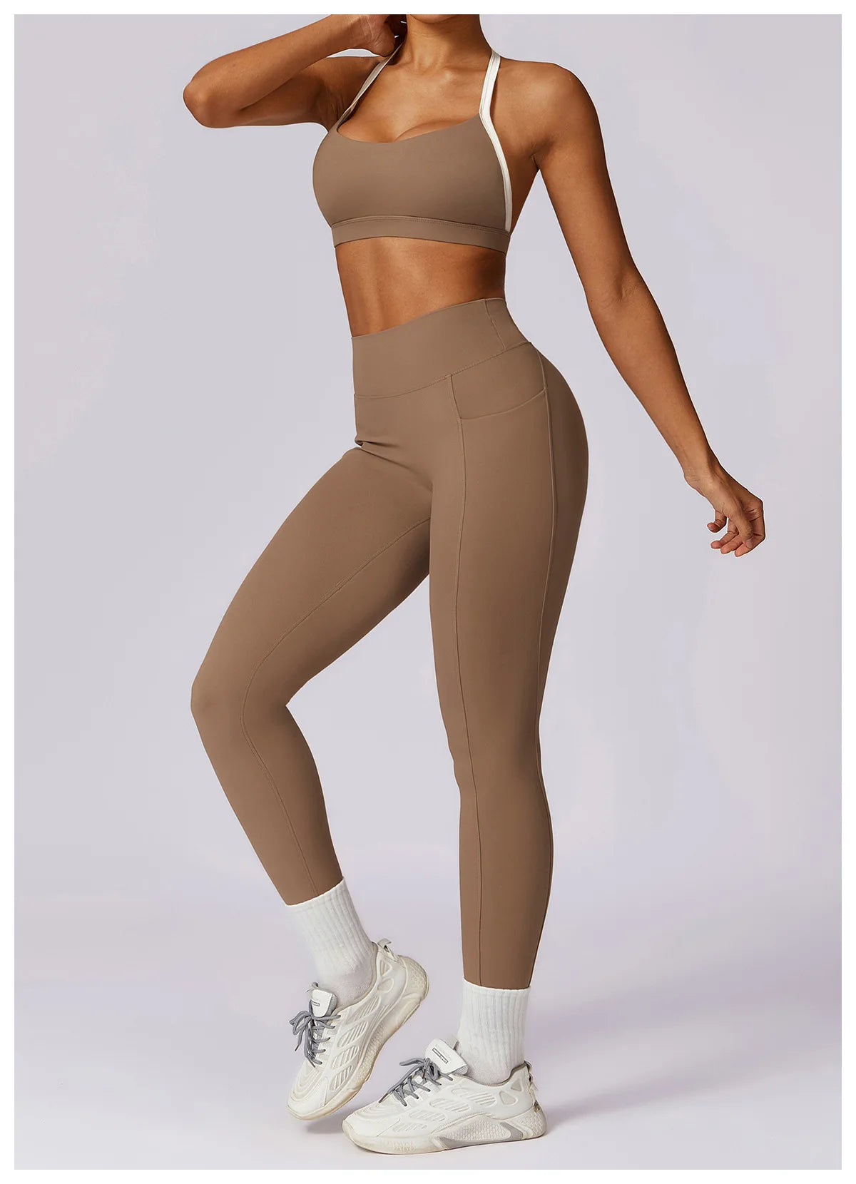 Premium Womenâ??s Yoga Set with Leggings and Bra ATHLEXES