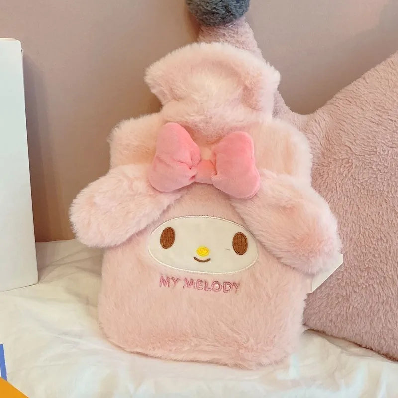Kawaii Sanrio Plush Heating Water Bottle Gift ATHLEXES