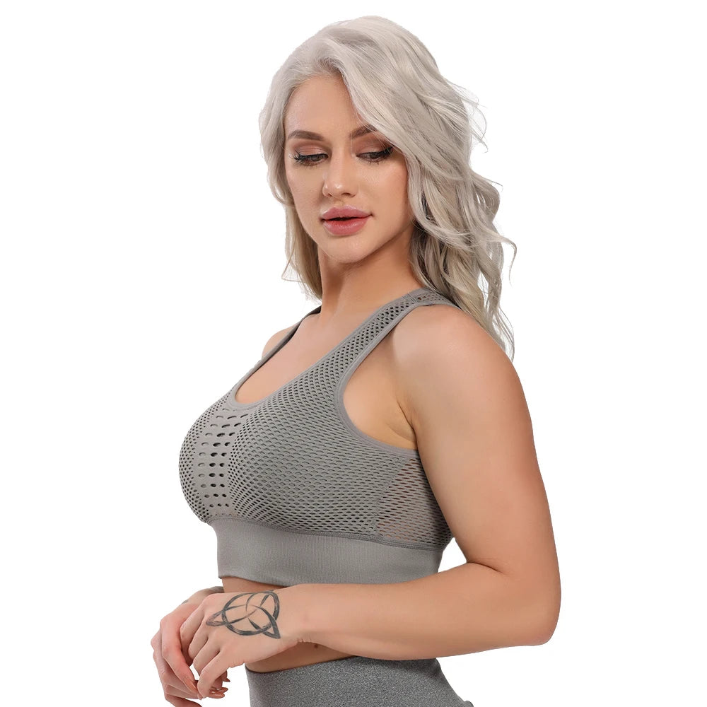 QuickDry Backless Yoga Sports Bra Tank Top ATHLEXES