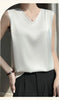 SilkBlend V-Neck Summer Blouse for Women ATHLEXES