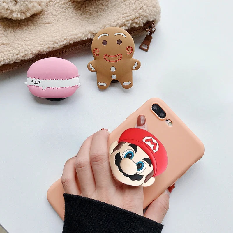 Super Mario Cartoon Anime Phone Holder Stand ATHLEXES