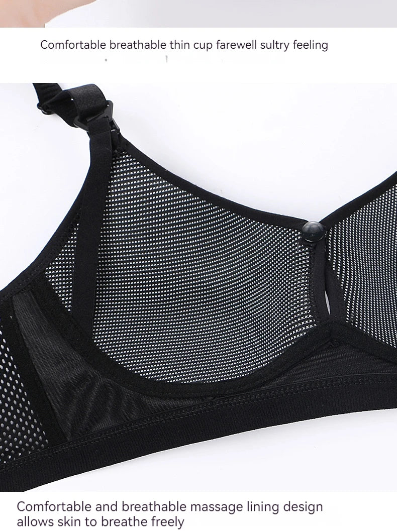 ComfortNest Seamless Nursing Bra for Moms ATHLEXES
