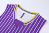 Custom Stripe Basketball Jersey Set for All Ages ATHLEXES