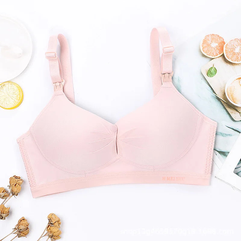 ComfortNest Seamless Nursing Bra for Moms ATHLEXES
