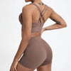 EliteFit Cross Back Sports Bra for Women ATHLEXES