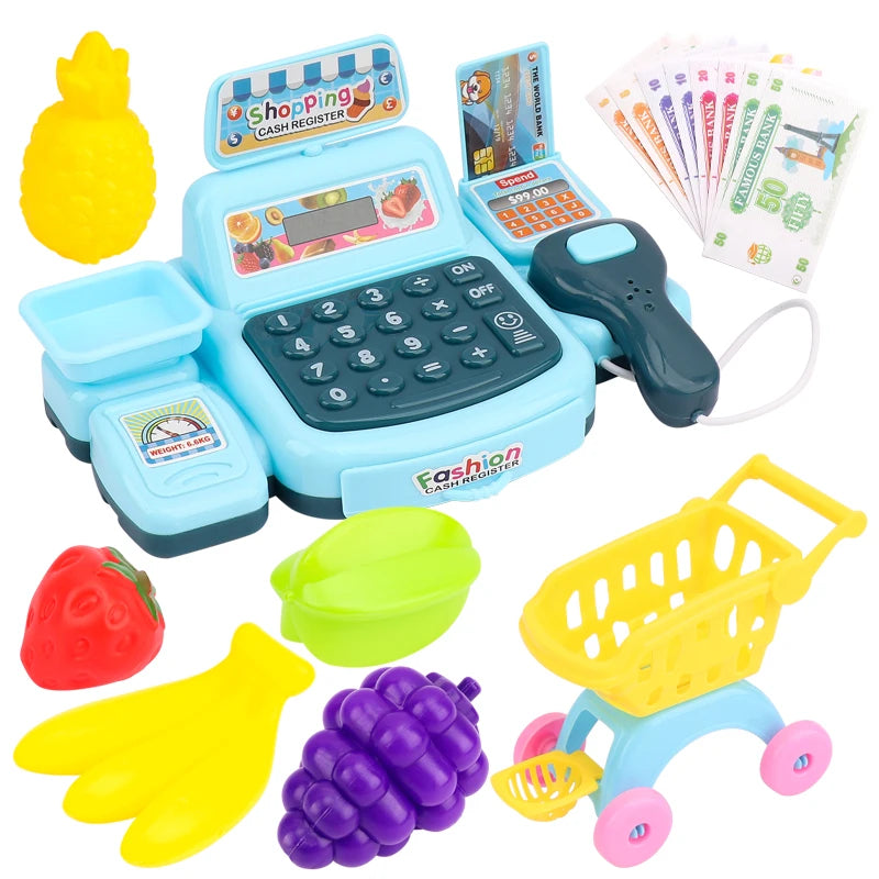 Supermarket Cashier Electronic Game Toy Set ATHLEXES