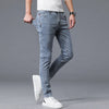 Classic Slim Stretch Black & Dark Gray Men's Jeans Trousers ATHLEXES
