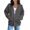 Chic Comfort 2024 Zip-Up Warm Hooded Sweatshirt for Women ATHLEXES
