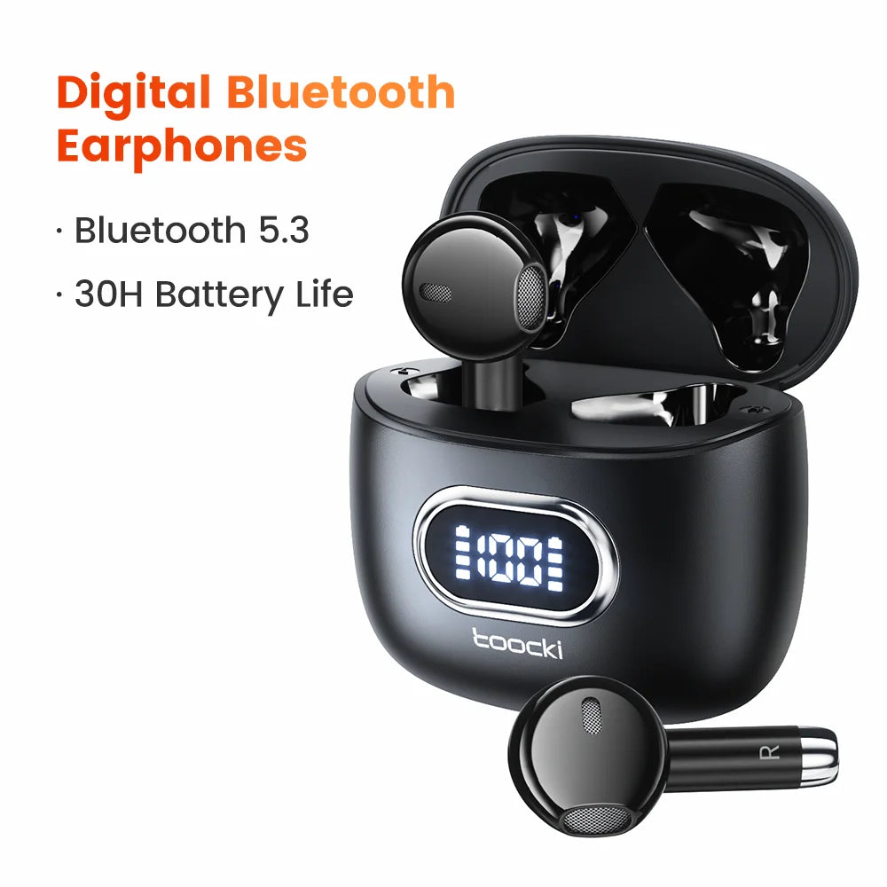 Toocki TWS Bluetooth 5.3 Sports Earphones ATHLEXES