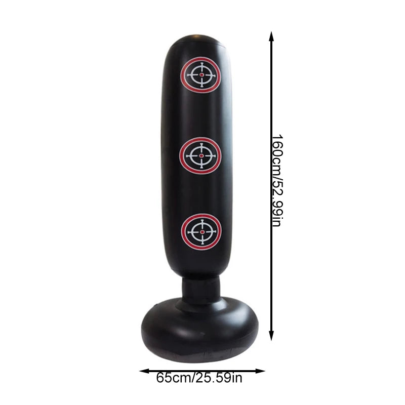Inflatable Muay Thai Boxing Punching Bag Stand ATHLEXES
