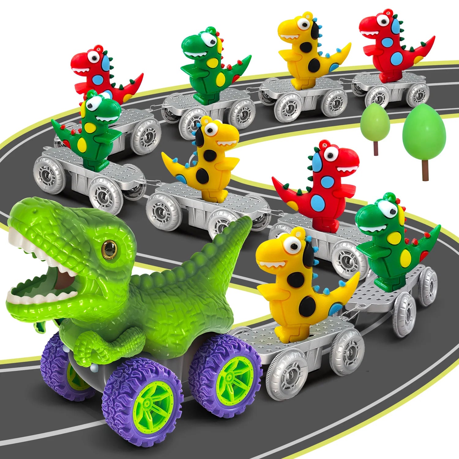 DinoTrack Flexi Race Set for Boys' Adventure ATHLEXES
